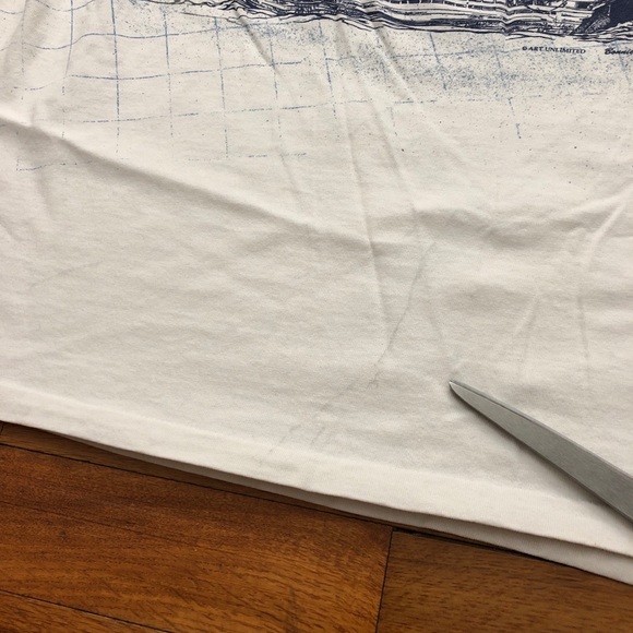 90s Art Unlimited Great Lakes T-Shirt men's 2XL - Picture 8 of 9